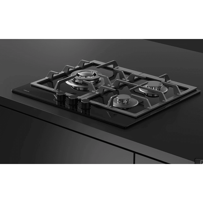 GBC 63110 Placa de gas butano 3 quemadores Negro TEKA 4