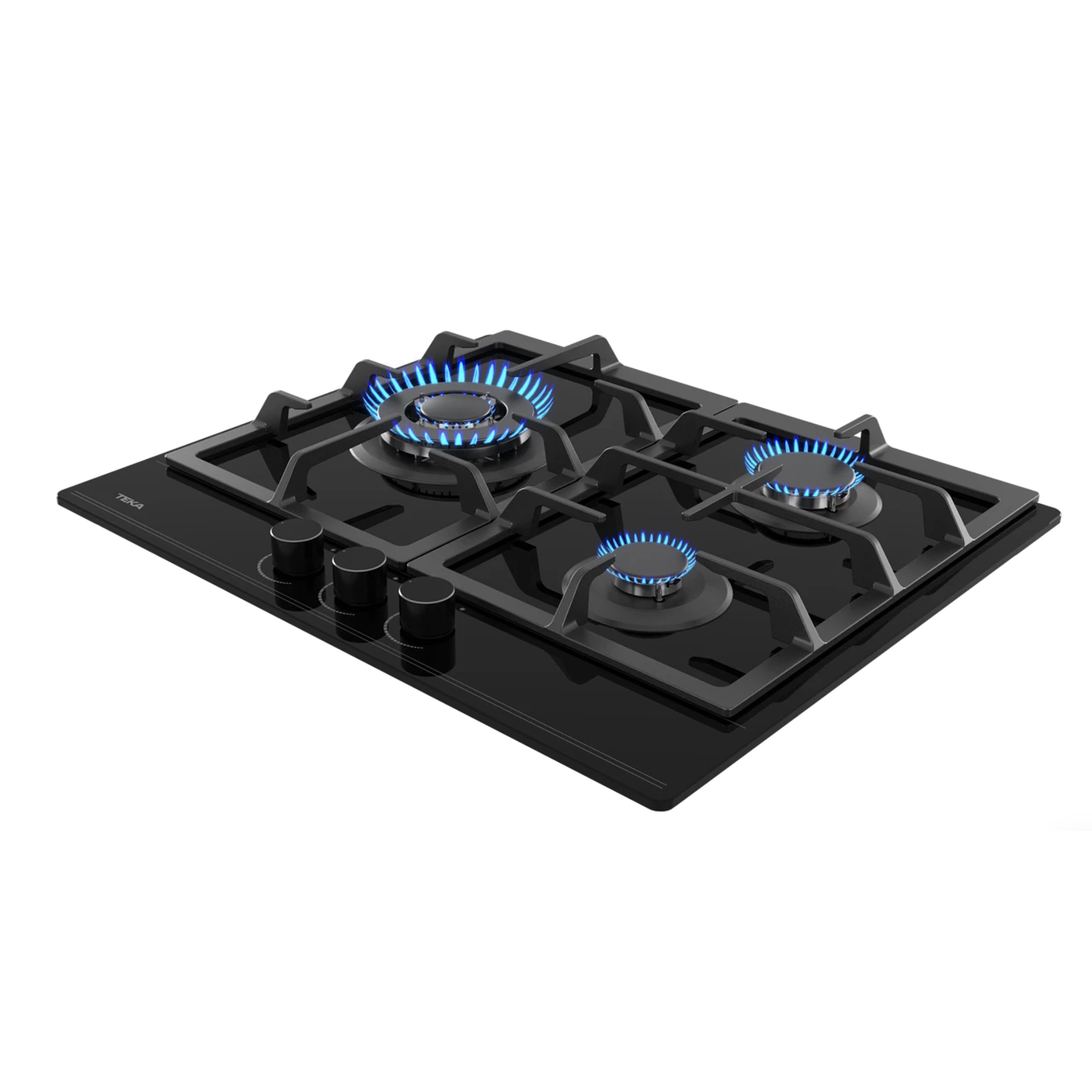 GBC 63110 Placa de gas butano 3 quemadores Negro TEKA 6