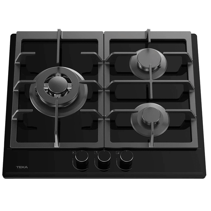 GBC 63110 Placa de gas butano 3 quemadores Negro TEKA 7