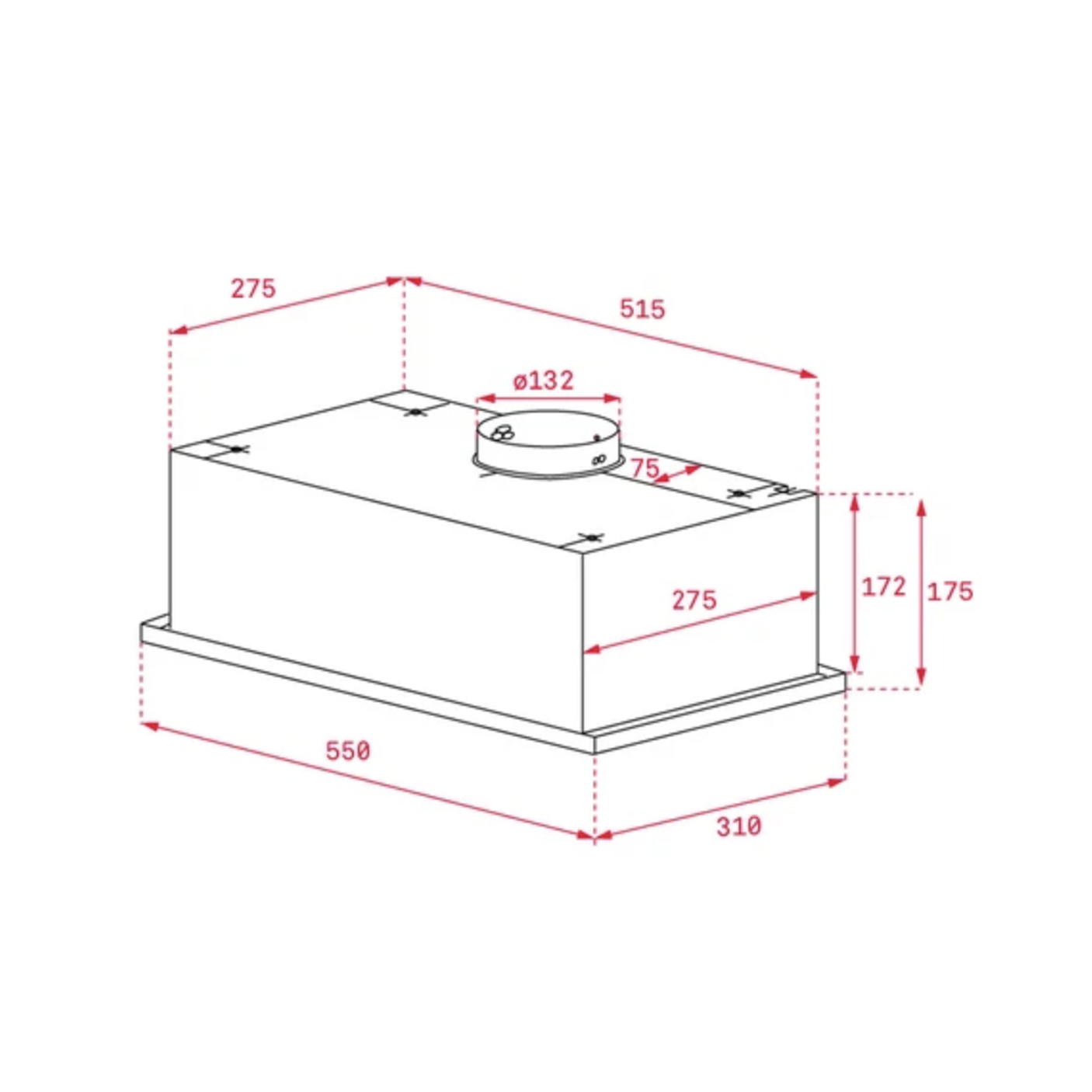 GFG 2 Campana de integración con filtro metálico TEKA 2