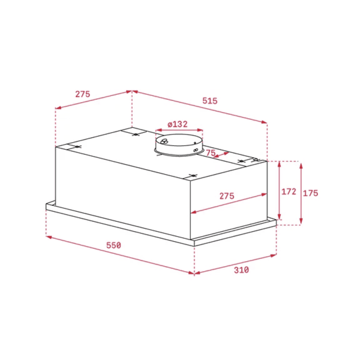GFG 2 Campana de integración con filtro metálico TEKA 2