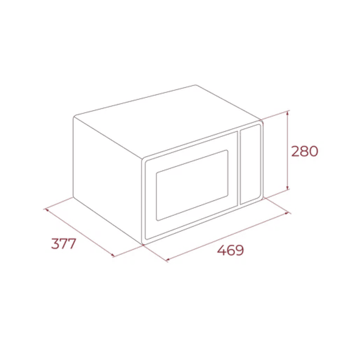 MWE FS25 G SS Microondas libre instalación 25 L Acero inoxidable TEKA 8