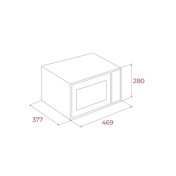 MWE FS25 G WH Microondas de libre instalación 25 L con Grill Blanco TEKA 8