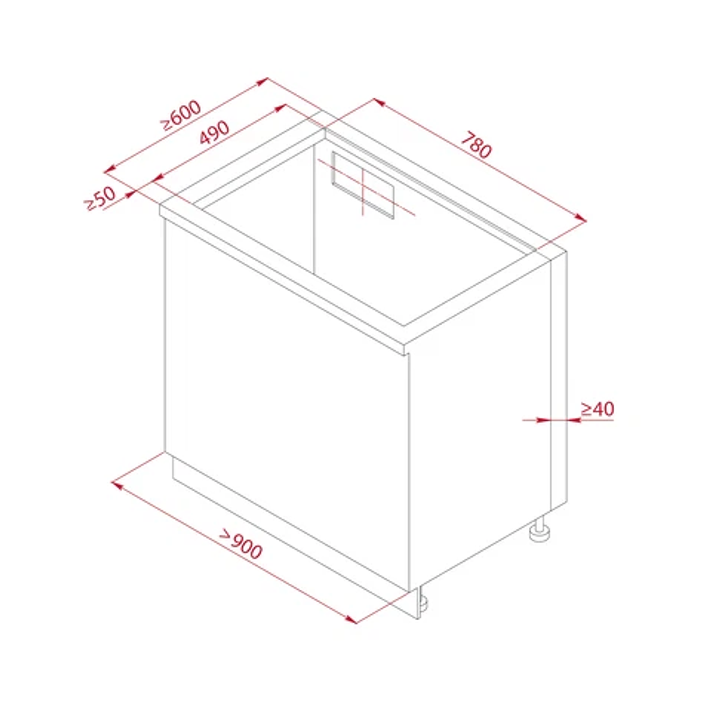 Placa de inducción FullFlex con campana integrada MasterSense Air AFF 87601 MST 11