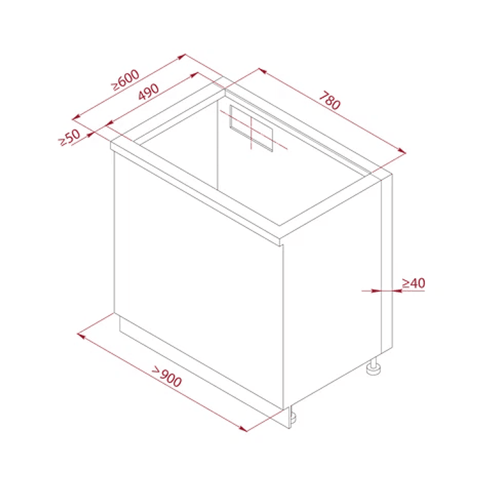 Placa de inducción FullFlex con campana integrada MasterSense Air AFF 87601 MST 11