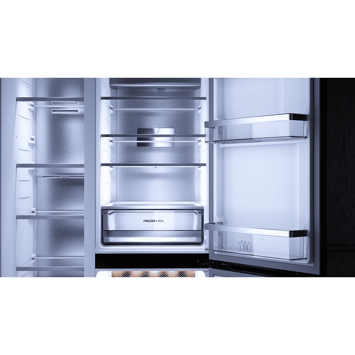 Frigorífico Side by Side Teka RLF 85950 GBK con Vinoteca Integrada • Cristal Negro 6