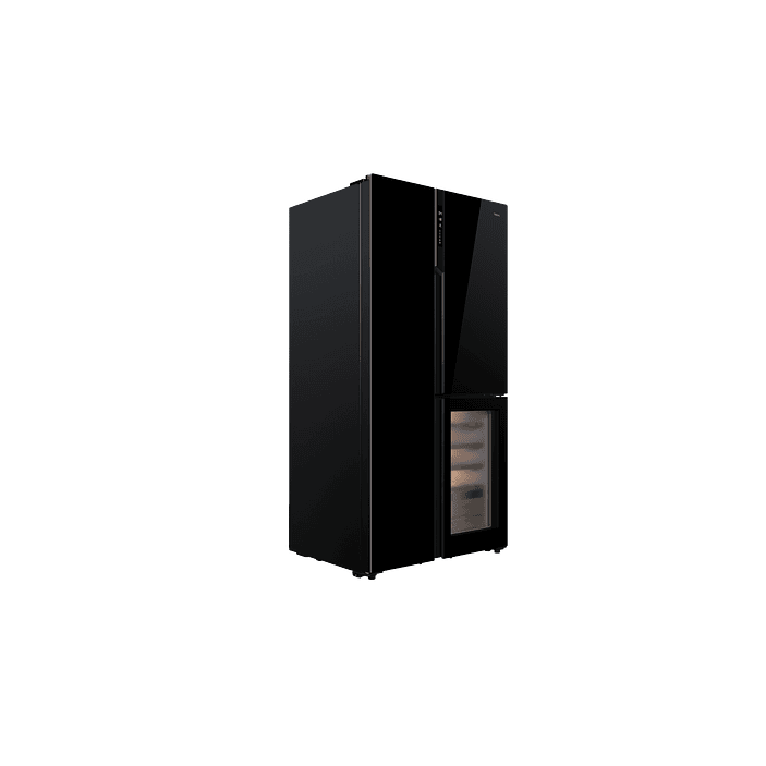 Frigorífico Side by Side Teka RLF 85950 GBK con Vinoteca Integrada • Cristal Negro 2