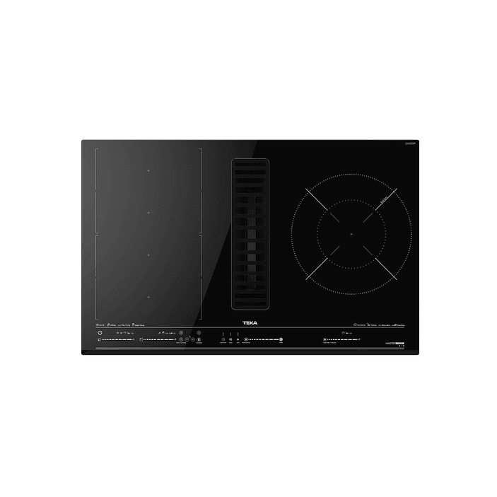 Placa de Inducción con Extractor Teka MasterSense Air • Función Paellera • 80 cm 1