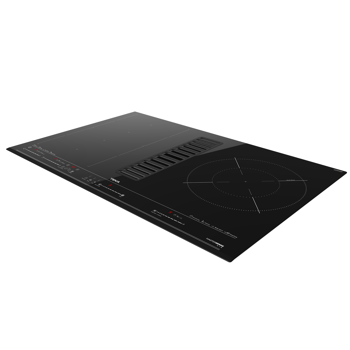 Placa de Inducción con Extractor Teka MasterSense Air • Función Paellera • 80 cm 4