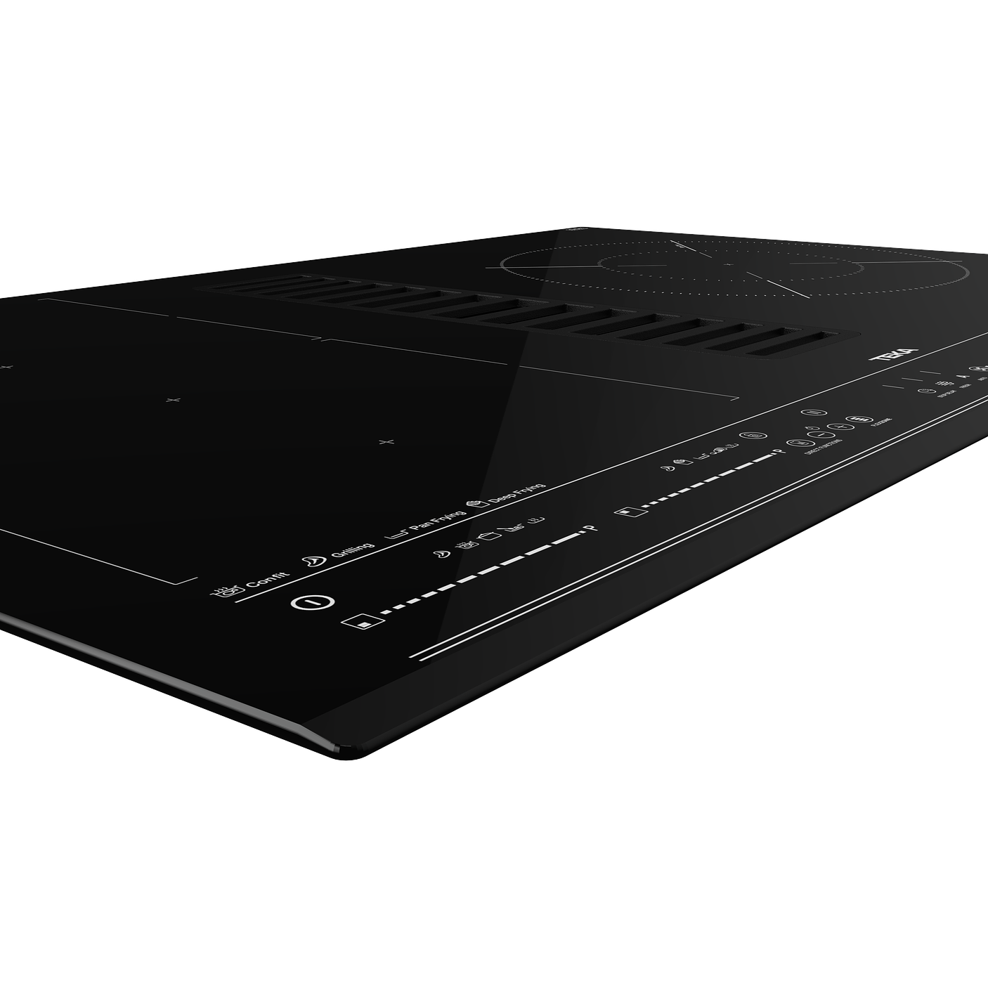 Placa de Inducción con Extractor Teka MasterSense Air • Función Paellera • 80 cm 5