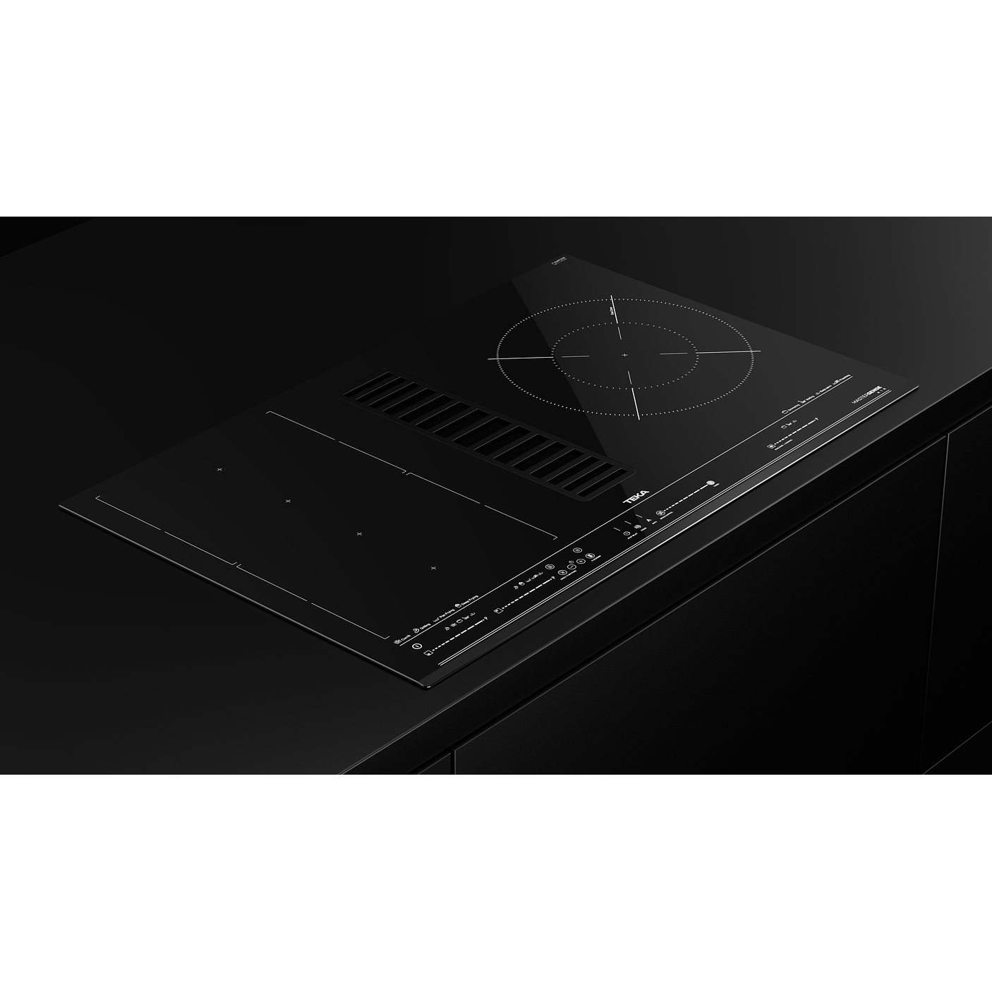 Placa de Inducción con Extractor Teka MasterSense Air • Función Paellera • 80 cm 6