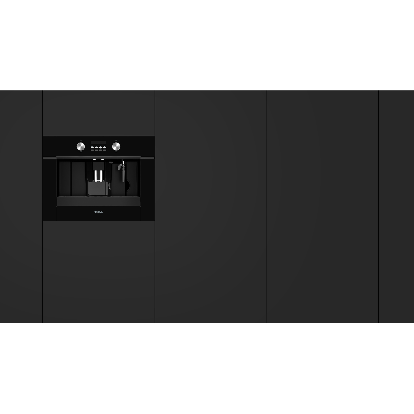 Cafetera Automática Integrable Teka CLC 855 GM • Grano y Té • Cristal Negro 5