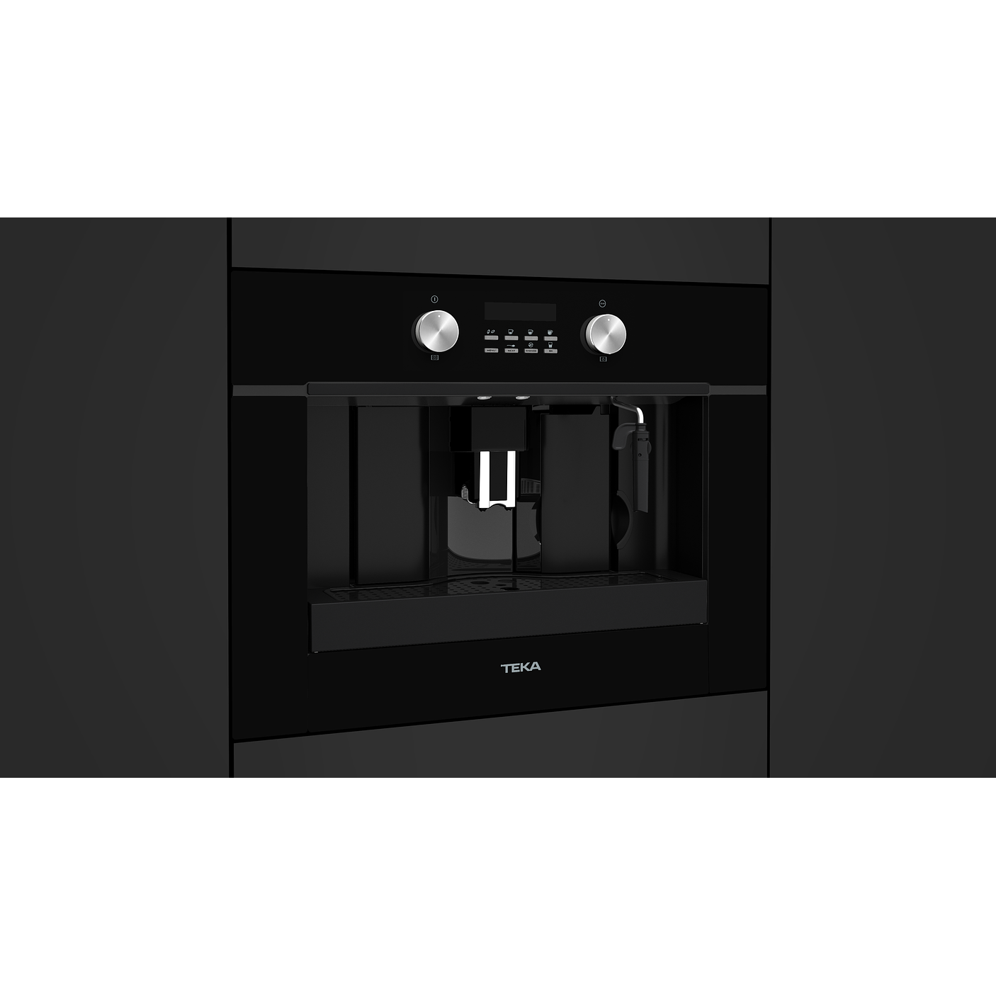 Cafetera Automática Integrable Teka CLC 855 GM • Grano y Té • Cristal Negro 4