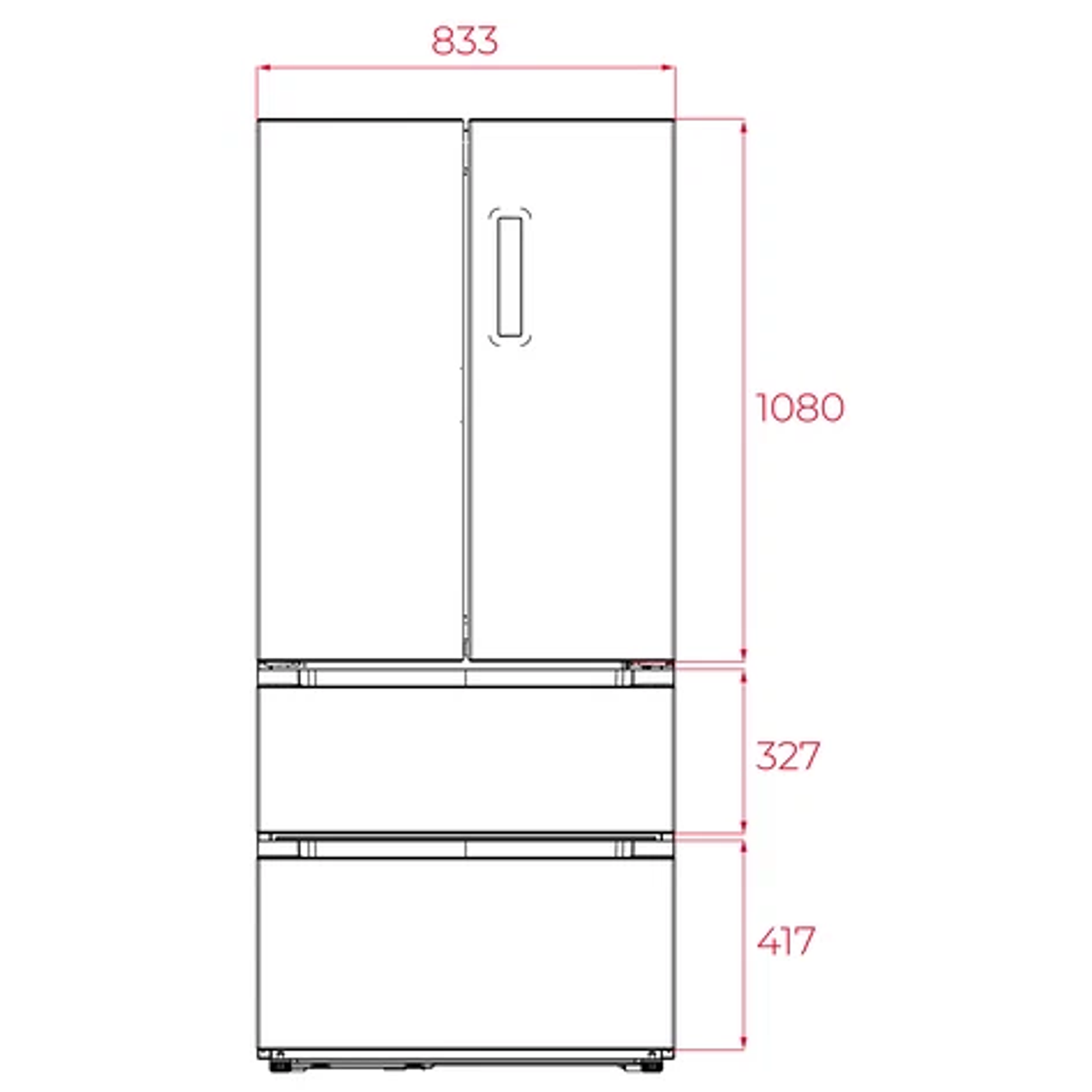 Frigorífico Teka RFD 77825 SS French Door • Acero Antihuella • 500L 6