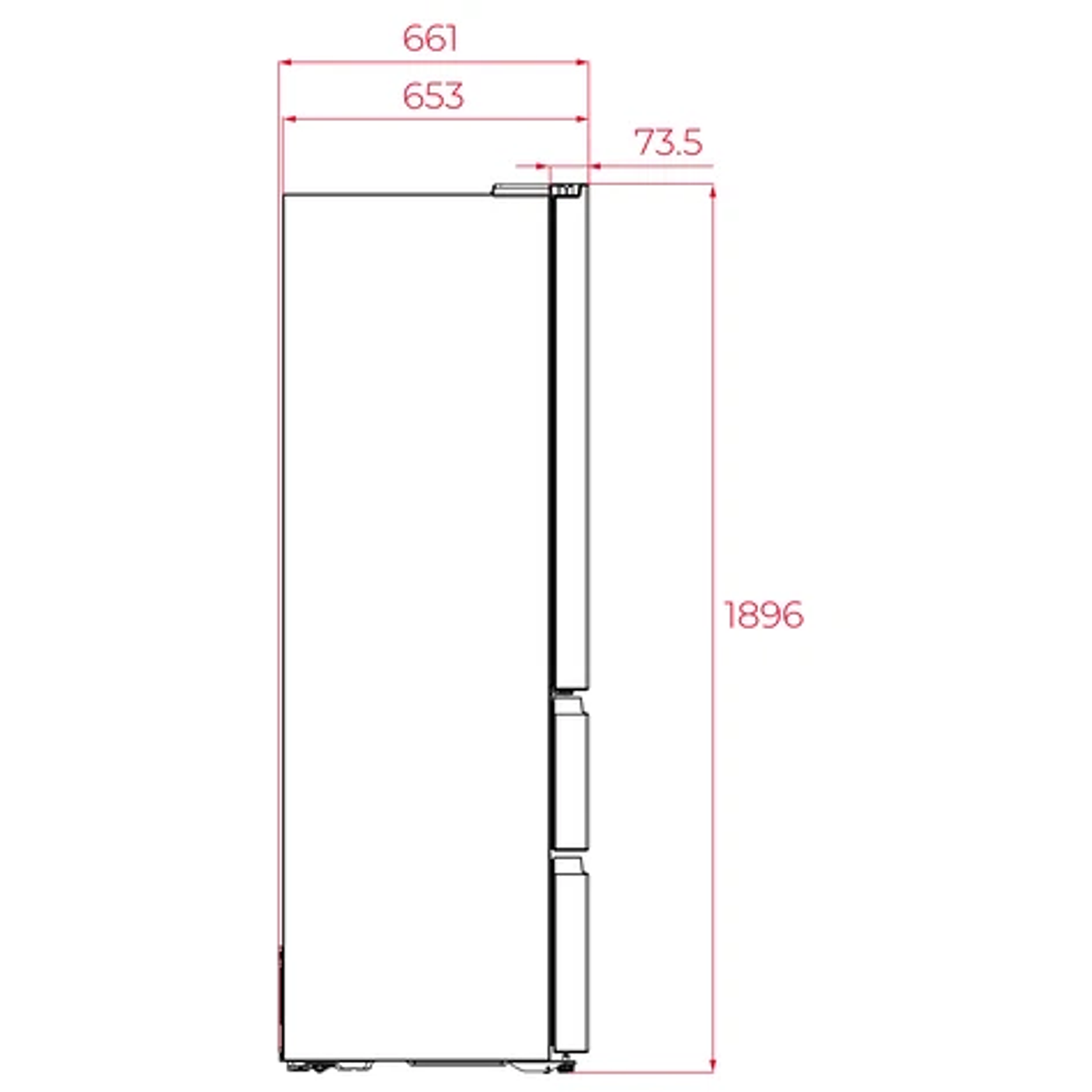 Frigorífico Teka RFD 77825 SS French Door • Acero Antihuella • 500L 7