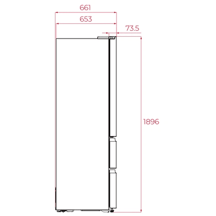 Frigorífico Teka RFD 77825 SS French Door • Acero Antihuella • 500L 7