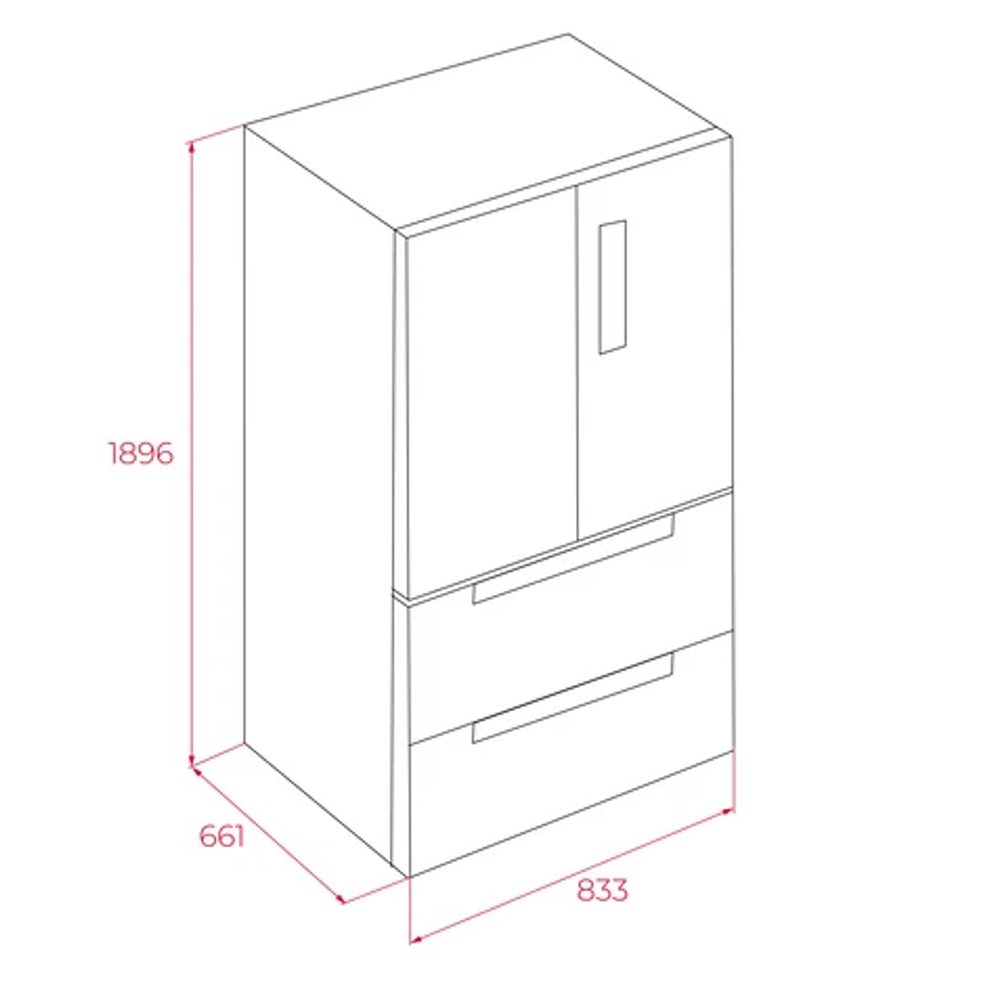 Frigorífico Teka RFD 77825 SS French Door • Acero Antihuella • 500L 8