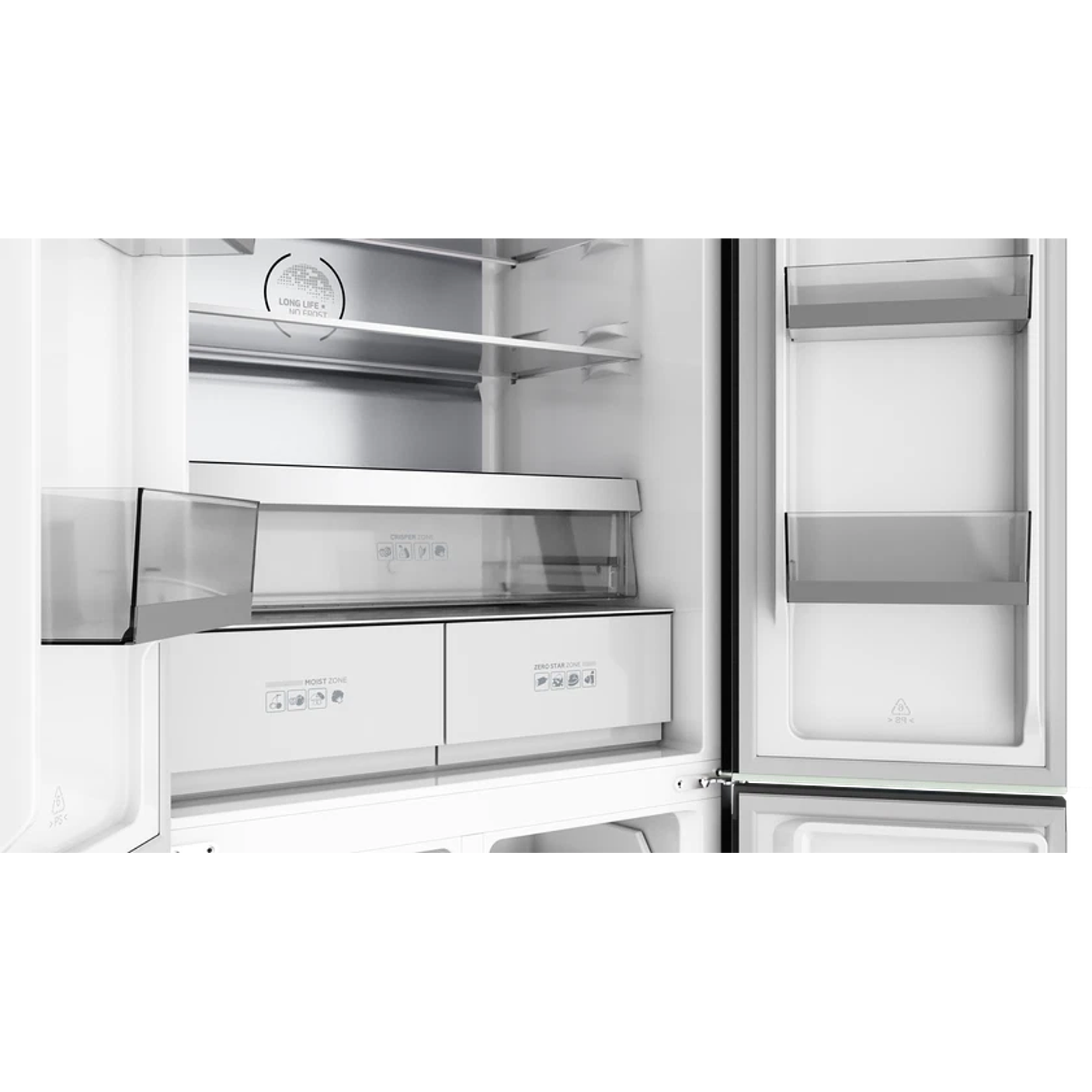 Frigorífico Americano 4 Puertas Teka RMF 75820 GBK • Cristal Negro • Inverter 3