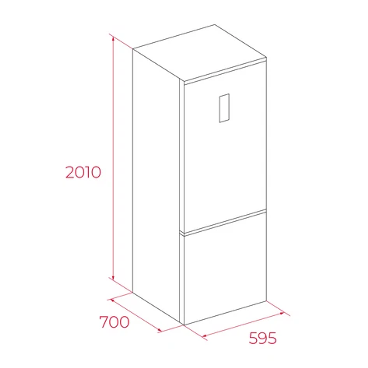 Frigorífico Combi Teka RBF 88670 GBK • Cristal Negro • Total No Frost • 201 cm 13