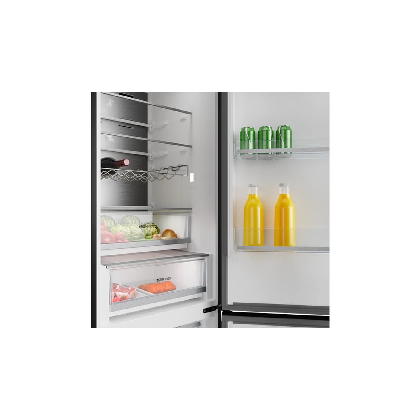 Frigorífico Combi Teka RBF 88670 GBK • Cristal Negro • Total No Frost • 201 cm 8