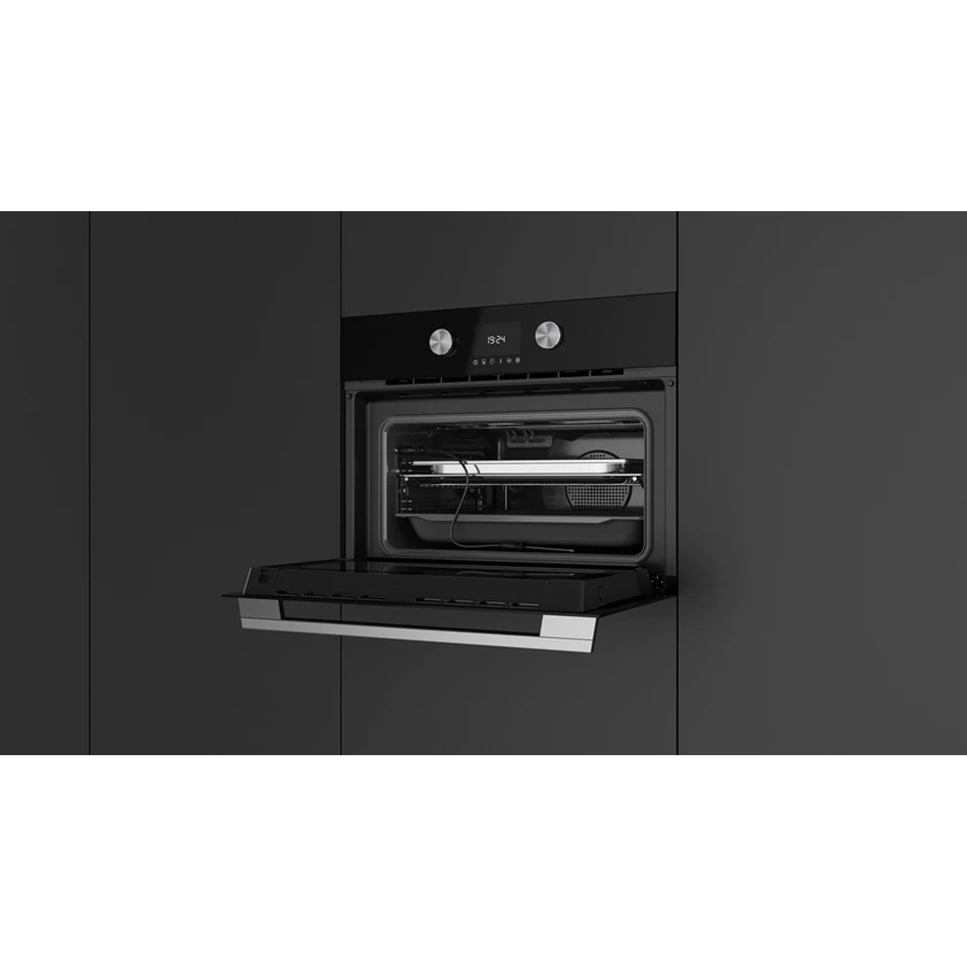 Horno Compacto Teka HLC 8470 SC BK • Vapor SteamCrisp • 15 Funciones • Cristal Negro 3