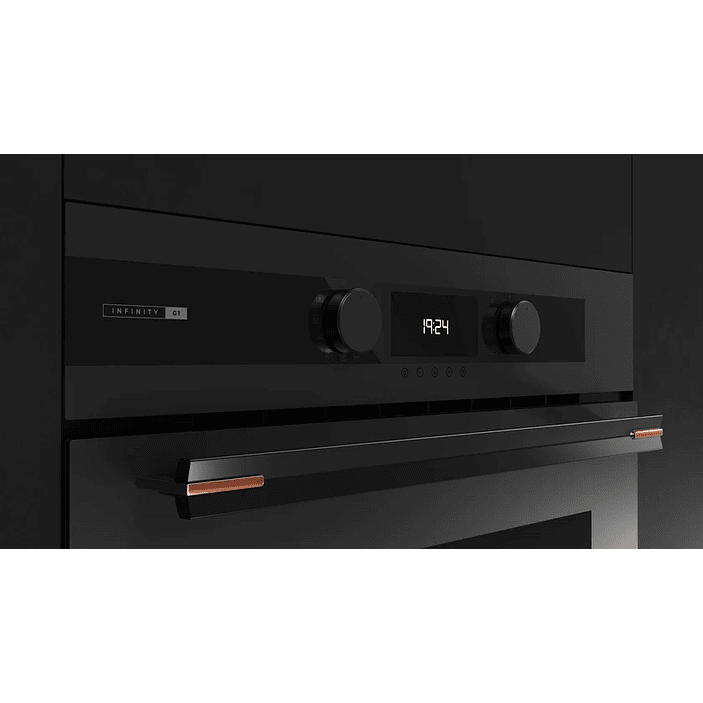 Horno Compacto Teka Infinity G1 • Diseño Italdesign Giugiaro • 45 cm • Negro Mate 4
