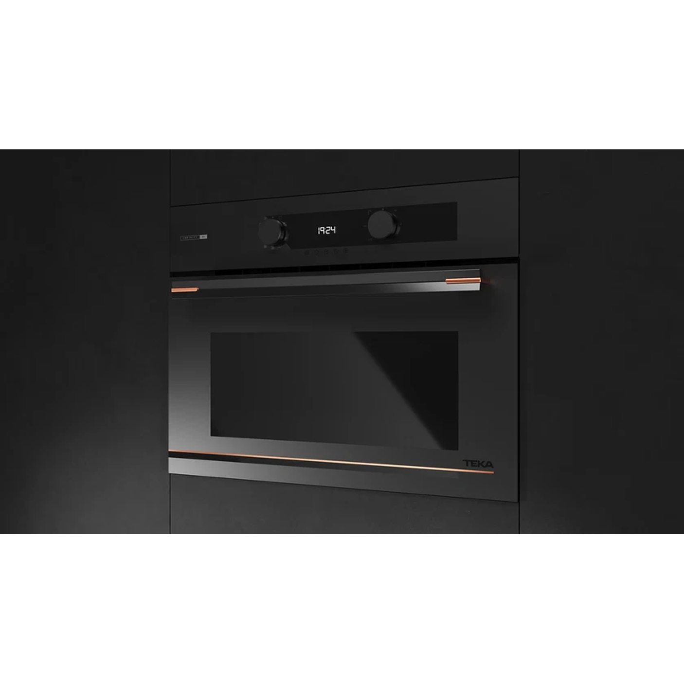 Horno Compacto Teka Infinity G1 • Diseño Italdesign Giugiaro • 45 cm • Negro Mate 5