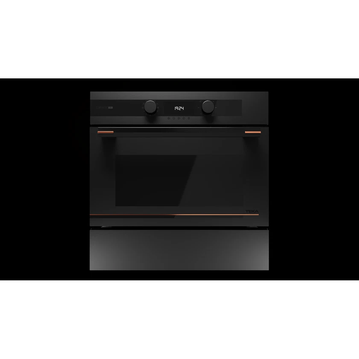 Horno Compacto Teka Infinity G1 • Diseño Italdesign Giugiaro • 45 cm • Negro Mate 6