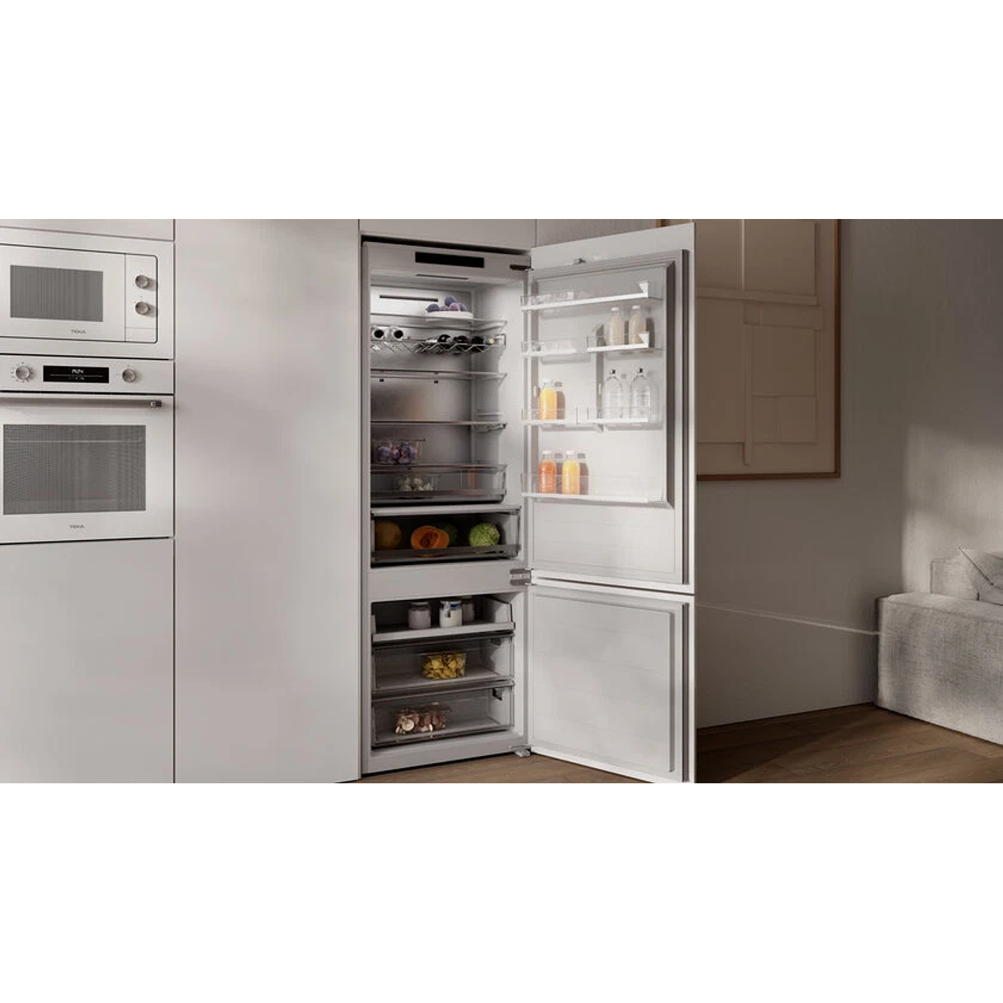 Frigorífico Combi Integrable Teka RBF 78785 FI • Clase D • Total No Frost • 177 cm 5