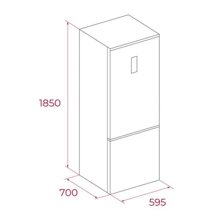 Frigorífico Combi Teka RBF 84680 SS • Clase A • Total No Frost • Inox Antihuellas 12