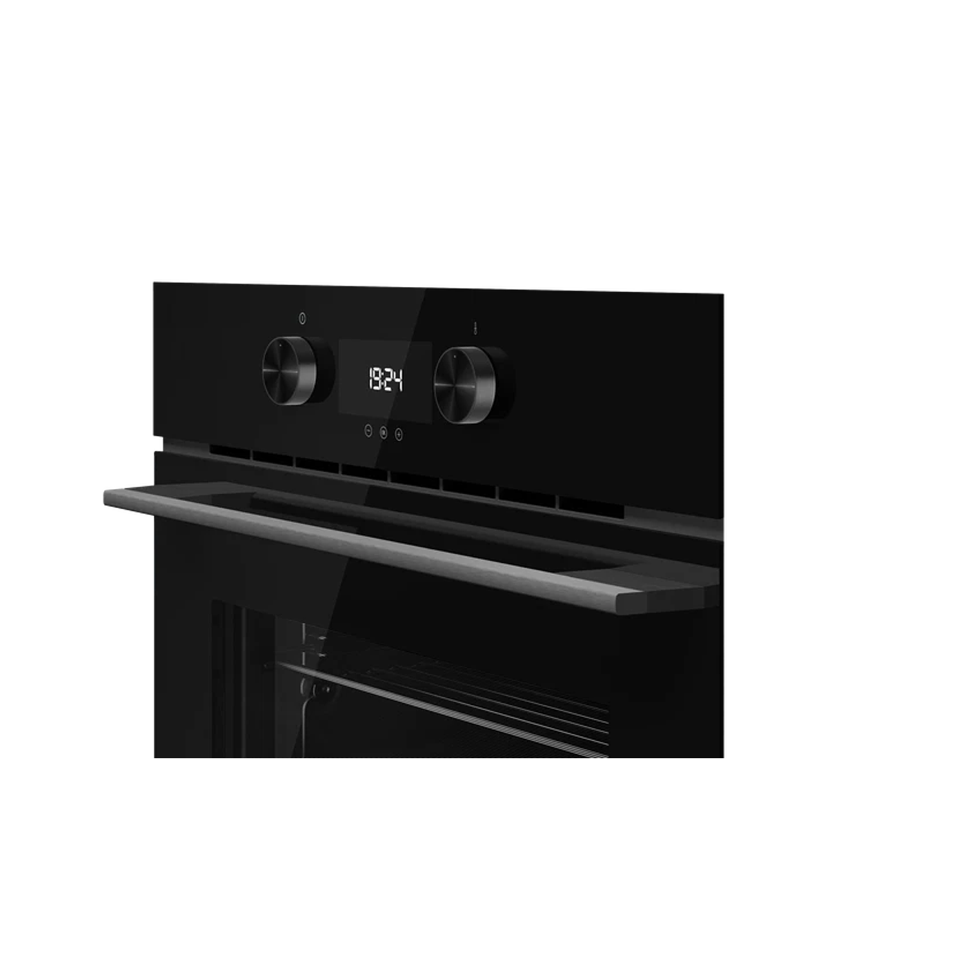 Horno + Microondas Teka HLC 8440 C FBK • 45 cm • Cristal Full Black • SurroundTemp 6