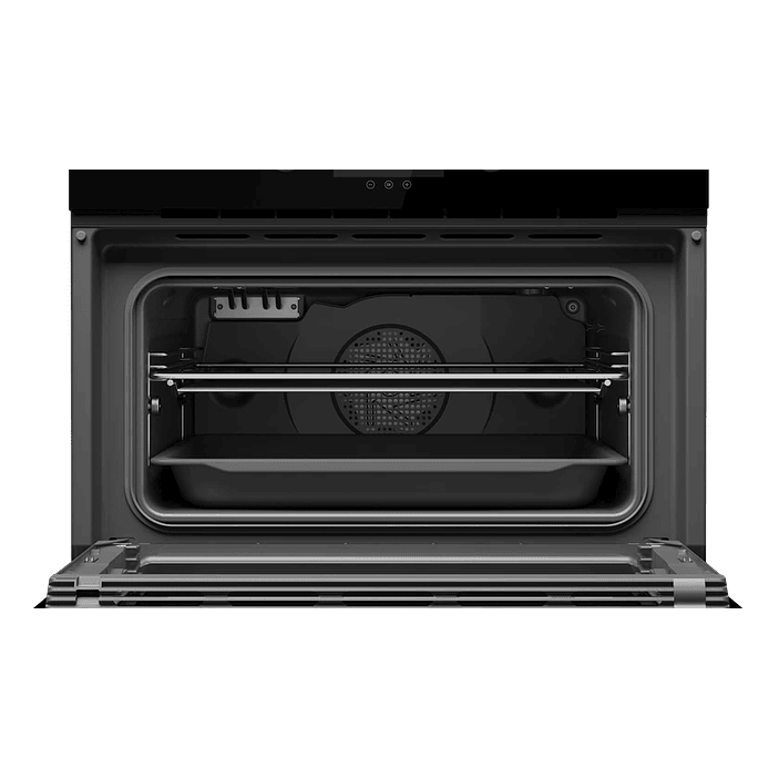 Horno + Microondas Teka HLC 8440 C FBK • 45 cm • Cristal Full Black • SurroundTemp 9