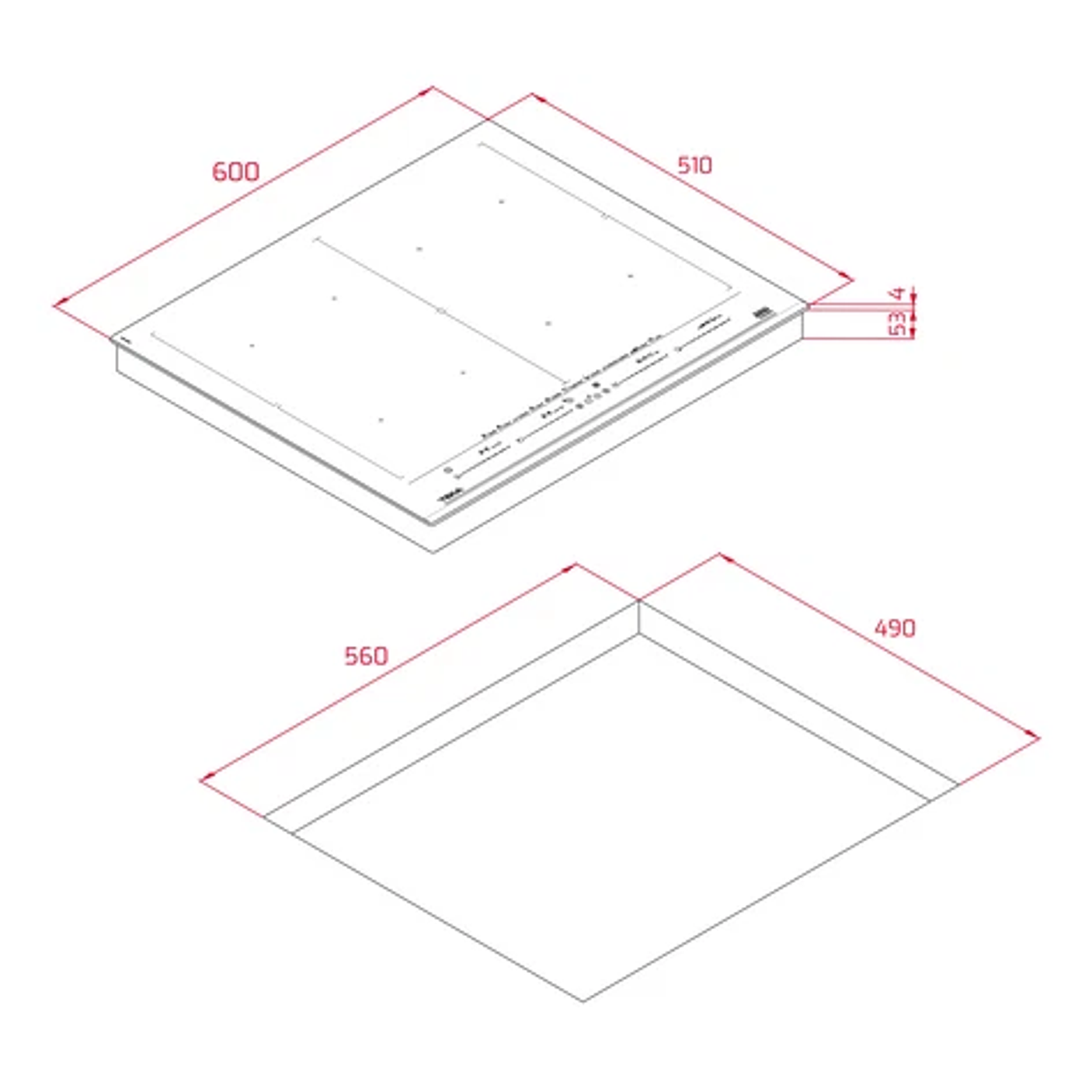 Placa Inducción Teka Home IZF 68780 MST • FullFlex • Conexión Wi-Fi • 60 cm 8