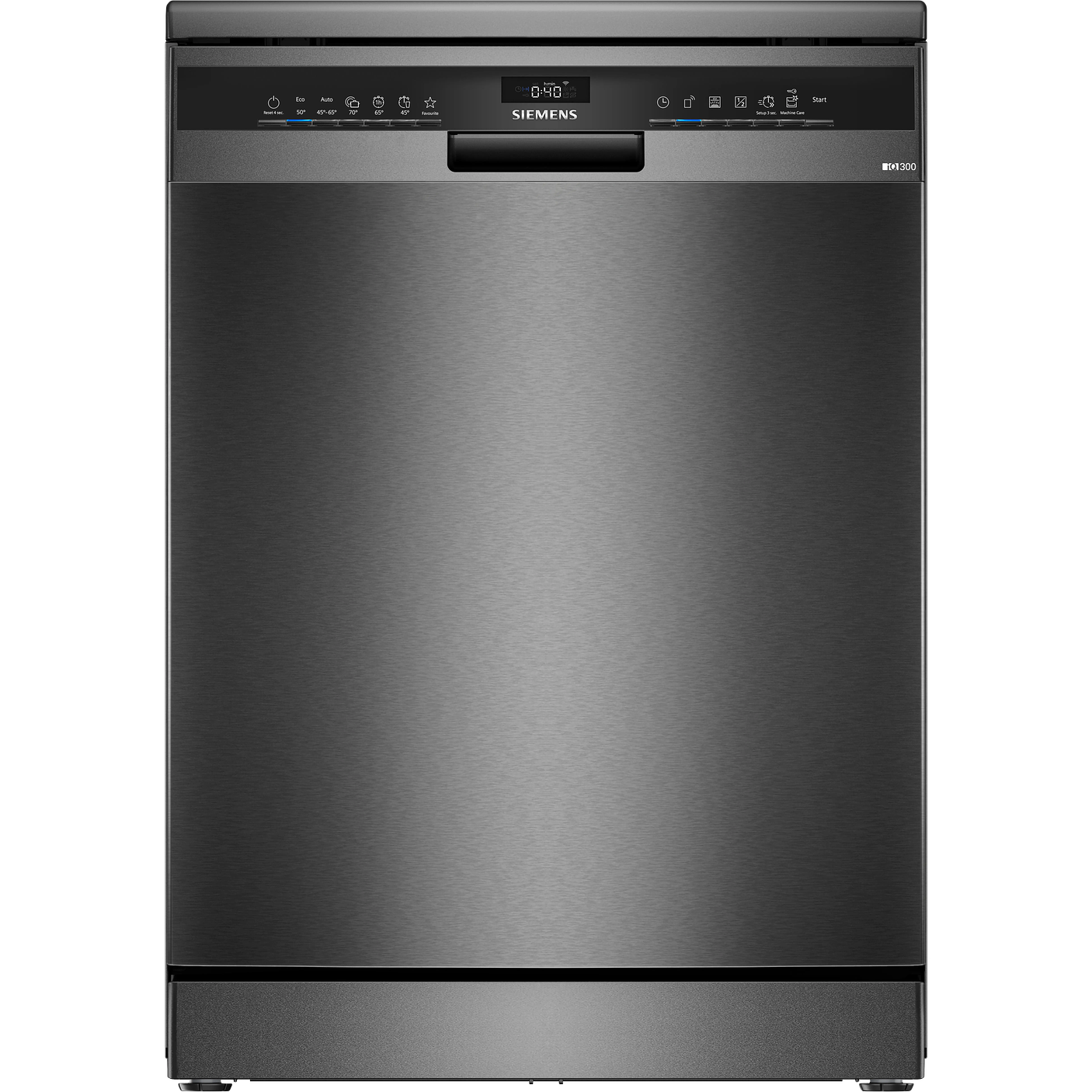 Lavavajillas Siemens iQ300 Black Edition Antihuellas  1