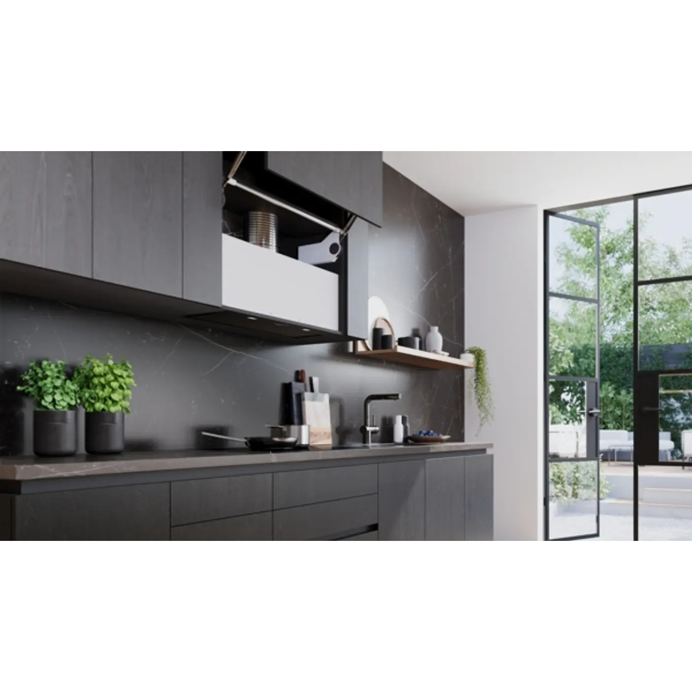 iQ700 Módulo de integración 86 cm Negro 6