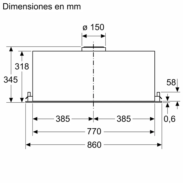 iQ700 Módulo de integración 86 cm Negro 8