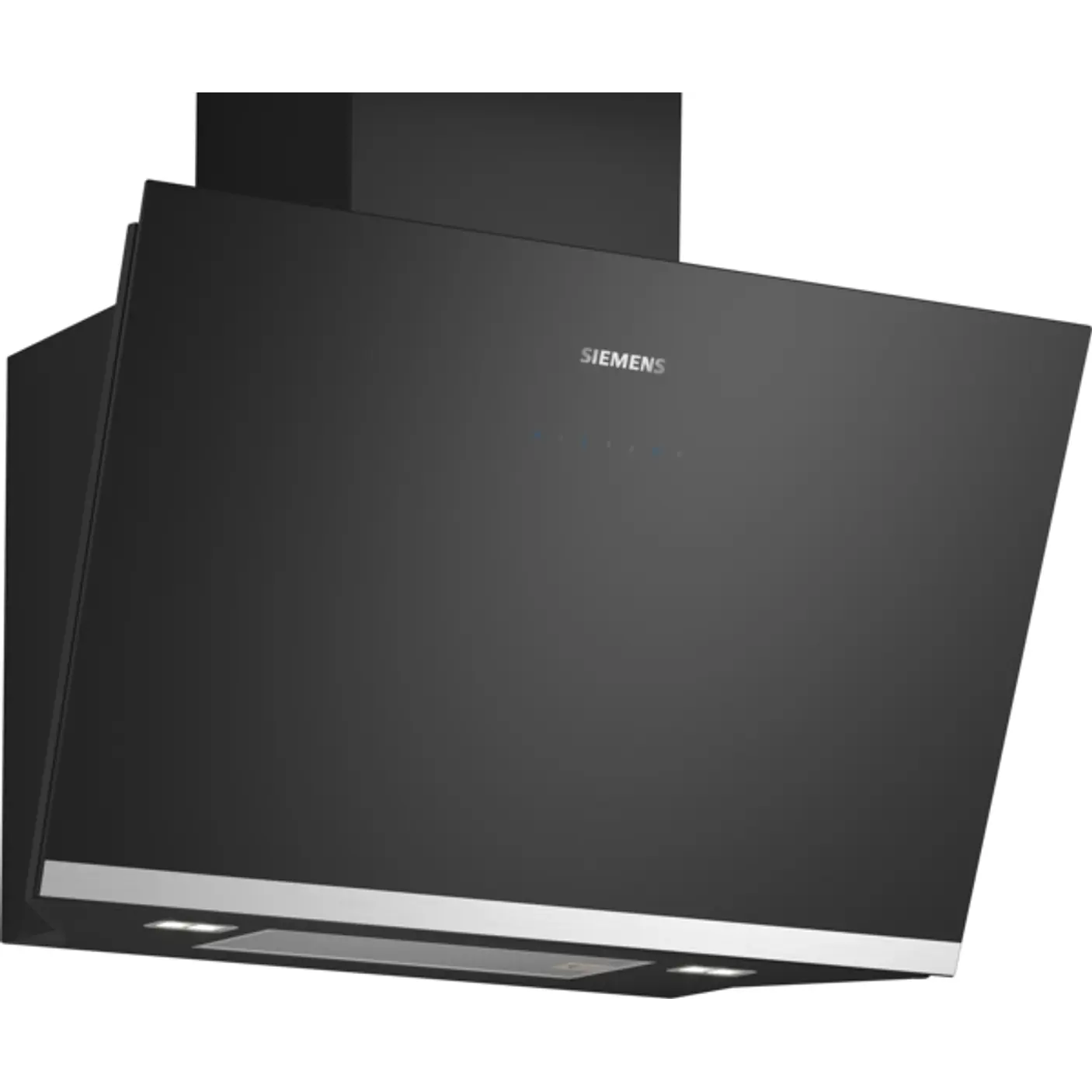 iQ500 Campana decorativa de pared 80 cm Cristal negro, Negro 1