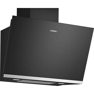 iQ500 Campana decorativa de pared 80 cm Cristal negro, Negro