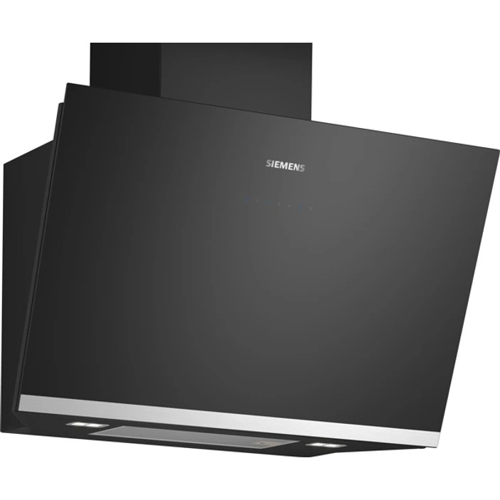 iQ500 Campana decorativa de pared 80 cm Cristal negro, Negro 1