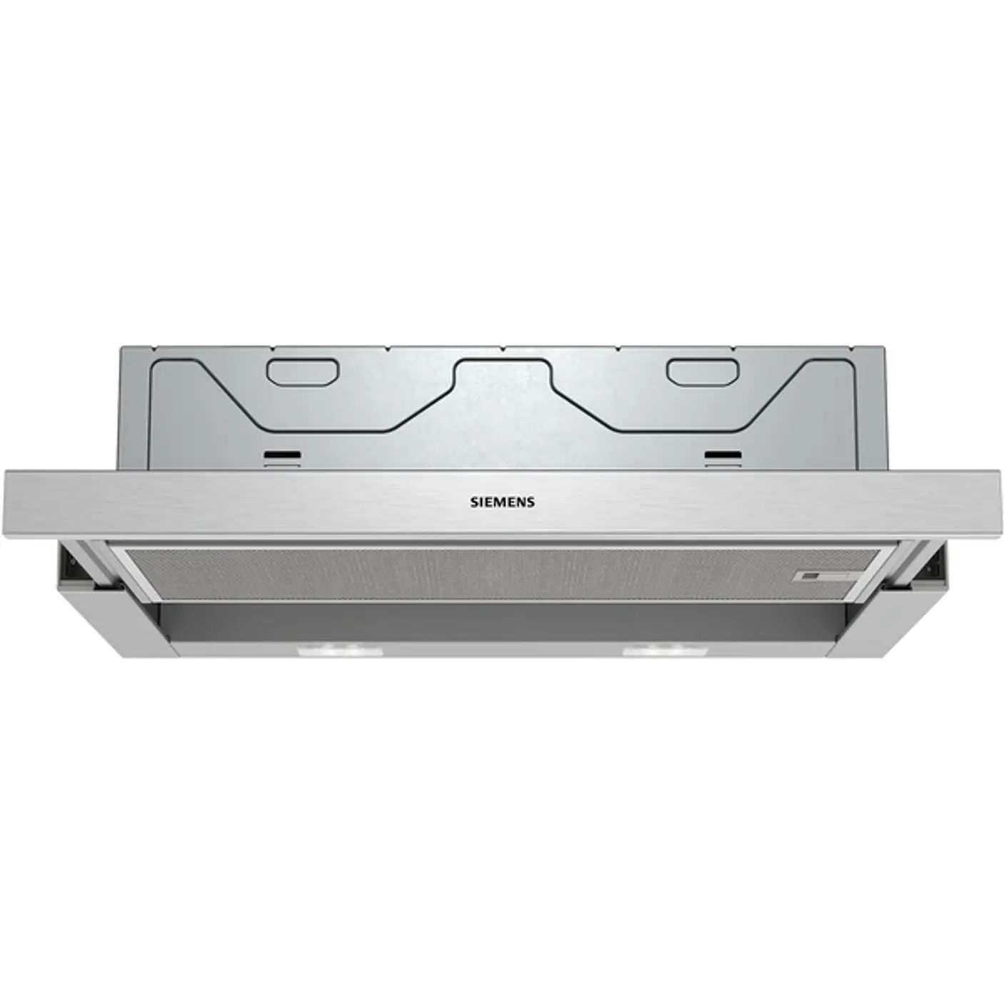 iQ100 Campana telescópica 60 cm Plata Metalizado 2