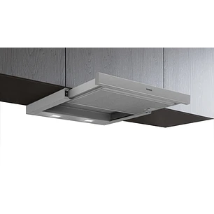 iQ100 Campana telescópica 60 cm Plata Metalizado