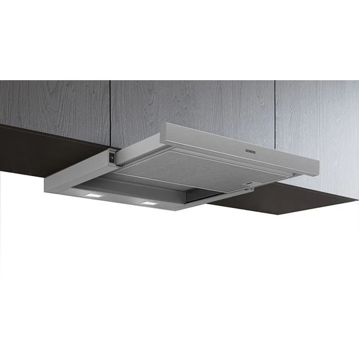 iQ100 Campana telescópica 60 cm Plata Metalizado 1