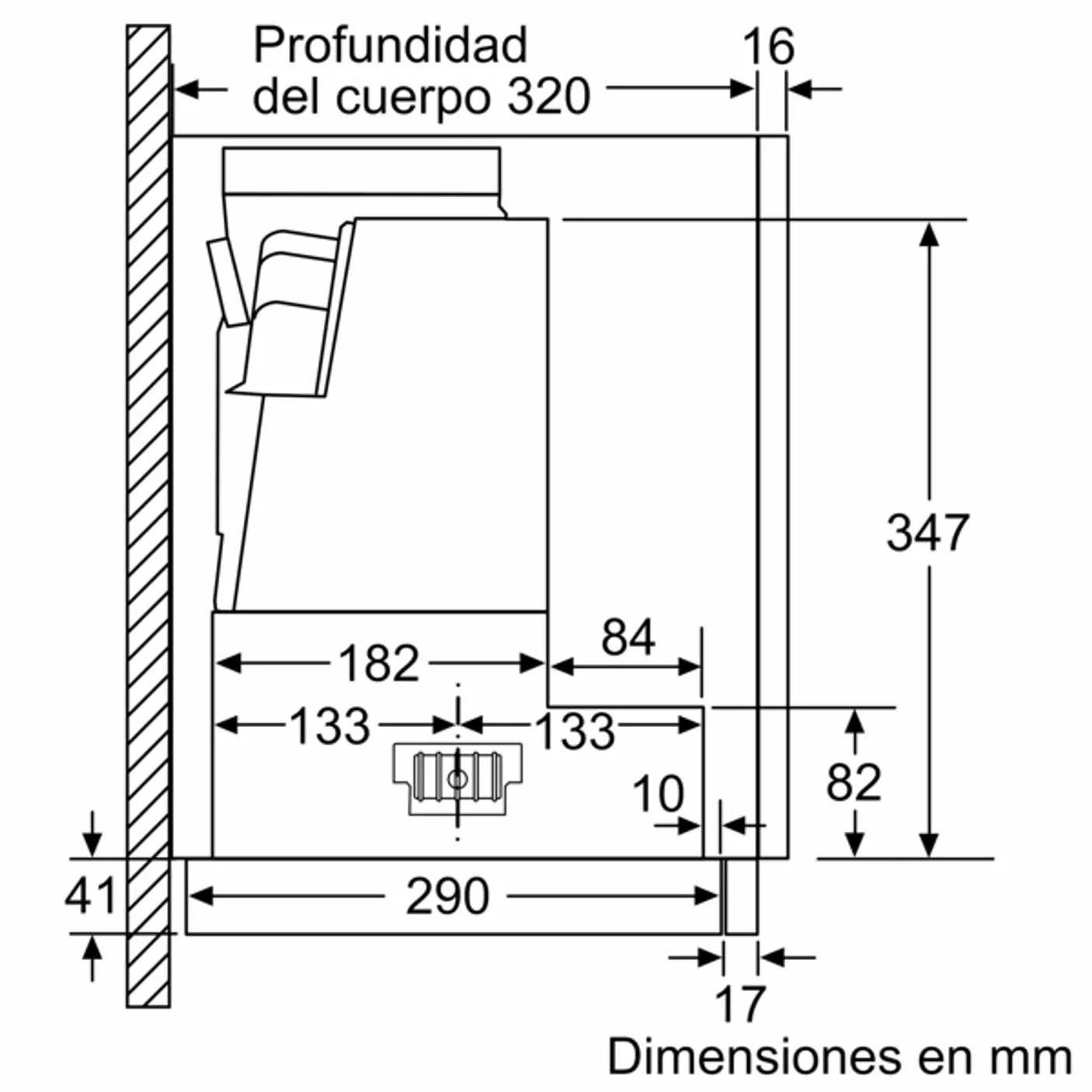 iQ300 Campana telescópica 60 cm Plata metalizado 8