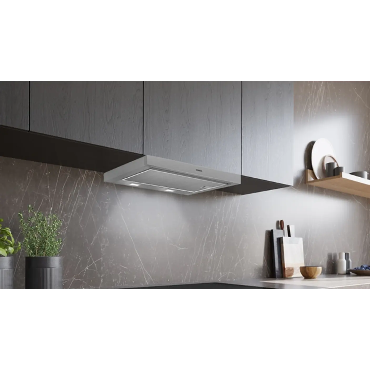 iQ300 Campana telescópica 60 cm Plata metalizado 6