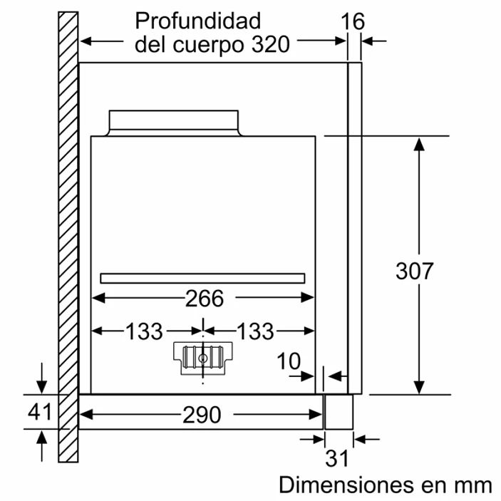 iQ700 Campana telescópica 60 cm Acero inoxidable 8