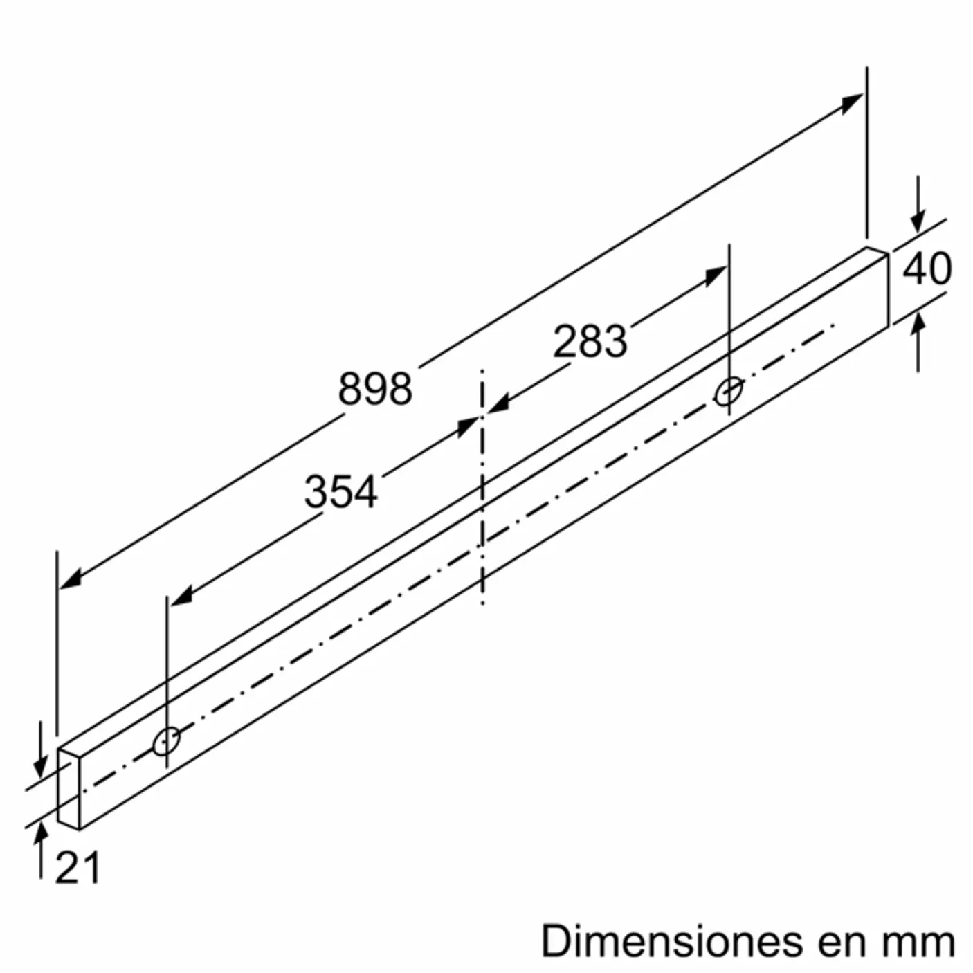 iQ300 Campana telescópica 90 cm Plata metalizado 13