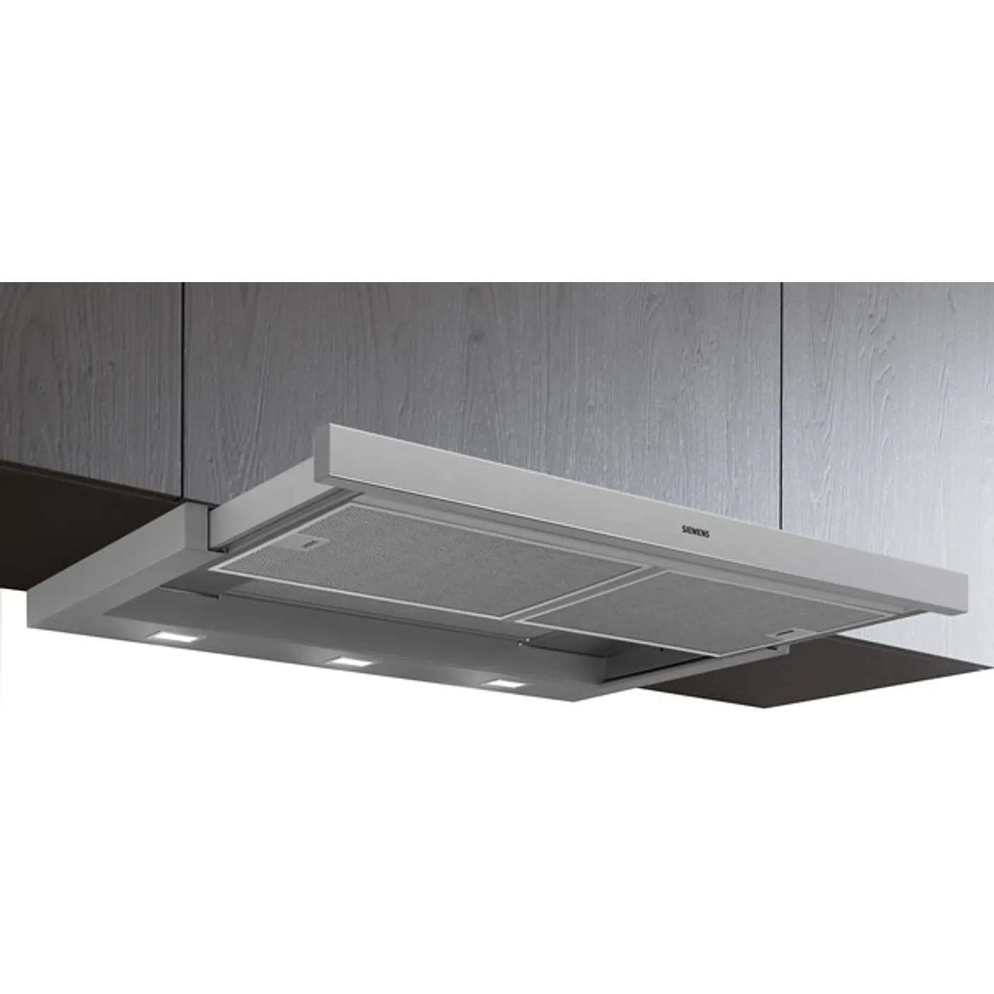 iQ300 Campana telescópica 90 cm Plata metalizado 1