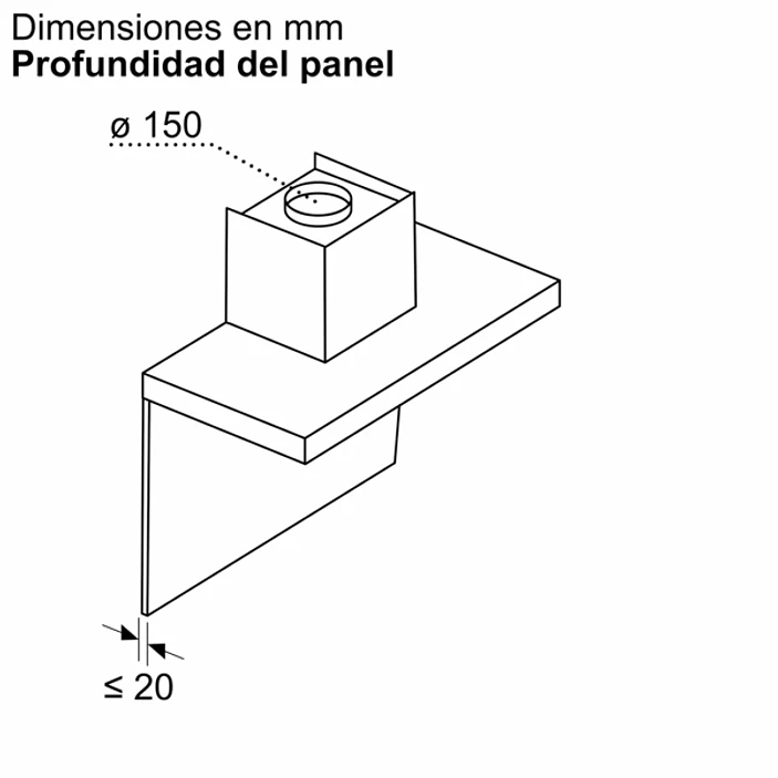 iQ500 Campana decorativa de pared 60 cm Acero mate antihuellas 11