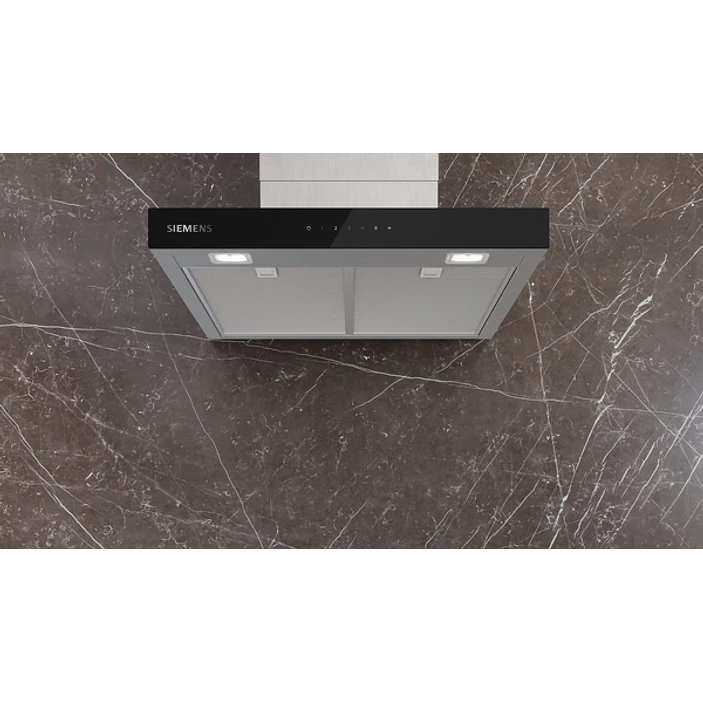 iQ500 Campana decorativa de pared 60 cm Acero mate antihuellas 2