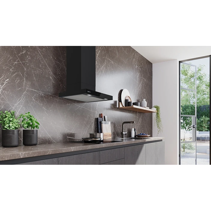 iQ500 Campana decorativa de pared 60 cm Negro mate 5